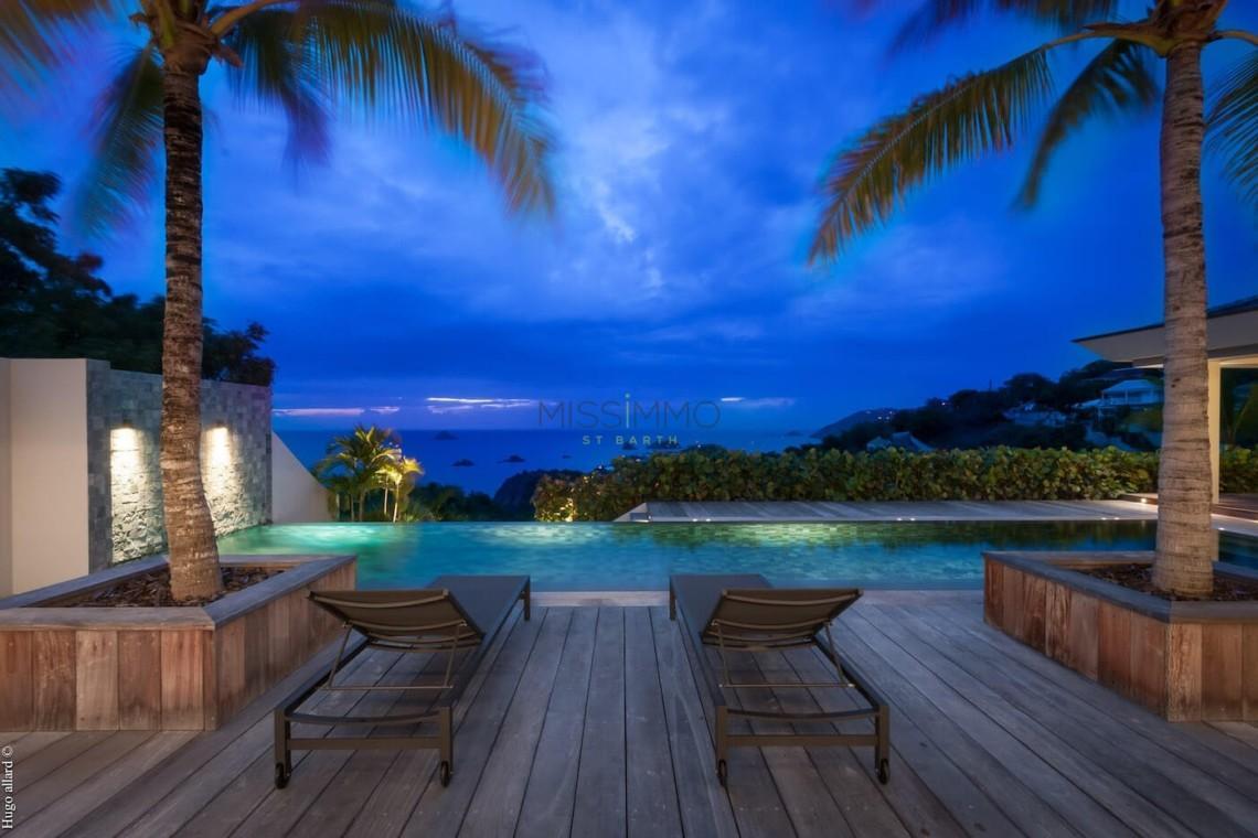 Villa la Jocapana Night St Bart Villa