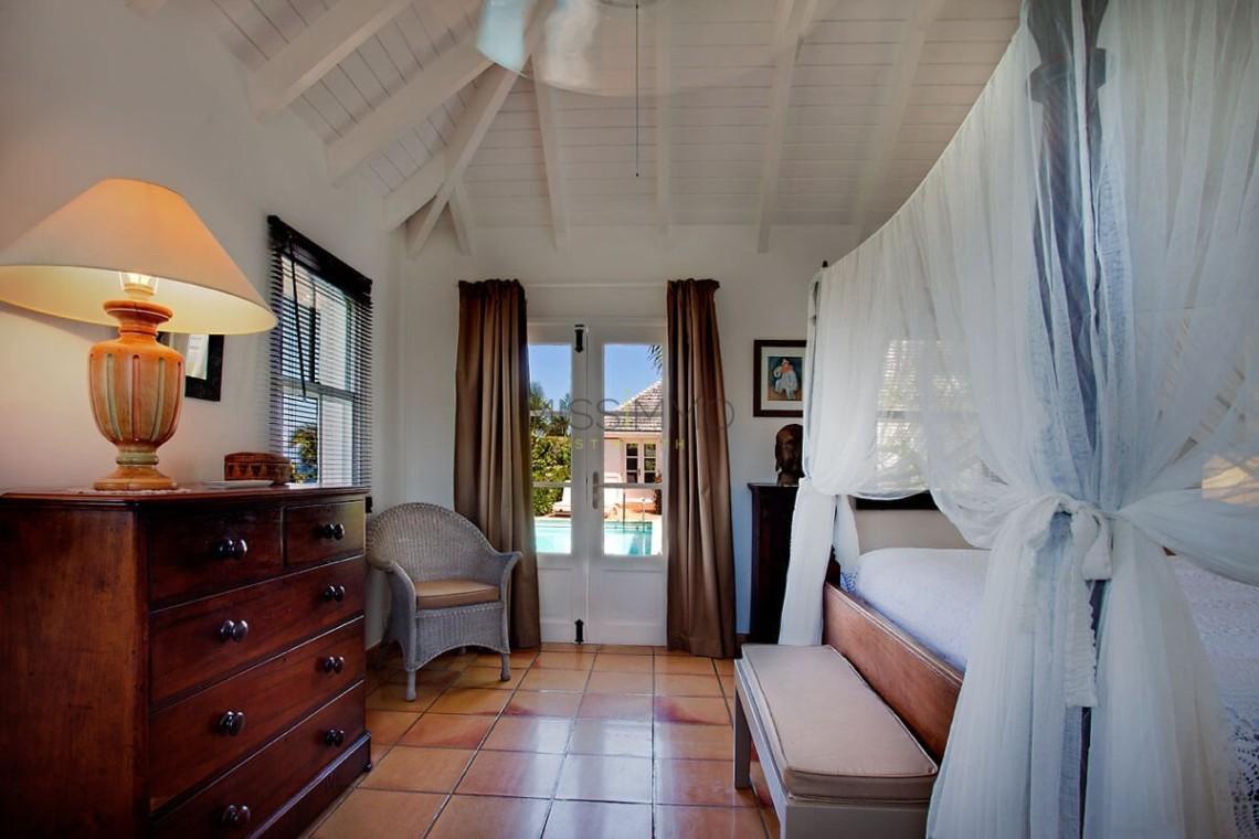 Villa la Le Roc Bedroom St Bart Villa