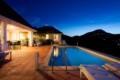 Villa la Le Roc Night St Bart Villa