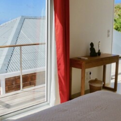 stbarth villa cypraea sea view pool terrace bedroom