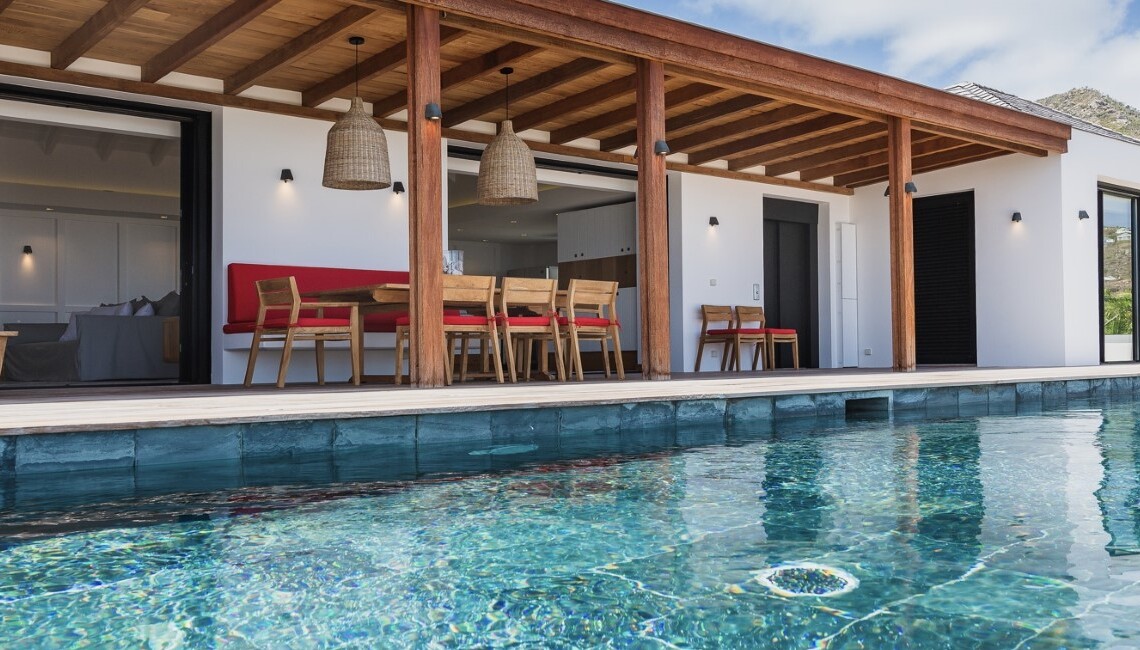 Stbarth Villa Hemingway Sea View Pool