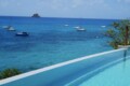 stbarth villa pleasure sea view infinity pool